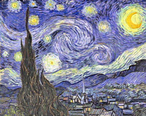 Van Gogh : Ciel toil.