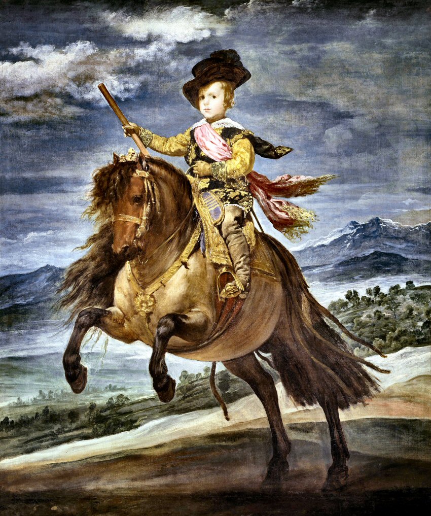 Velazquez : le Prince don Balthazar Carlos.