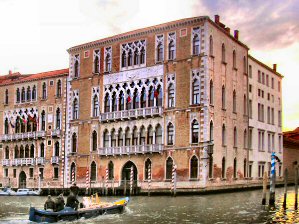 Venise :  Ca'Foscari.