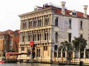 Venise : palais Vendramin-Calergi.