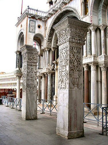 Venise : les colonnes acritnes.