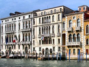 Venise : palais Fini, Manolessa Ferro et maison de Desdémone.