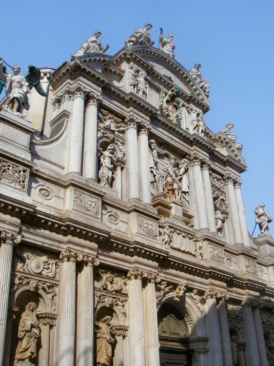 Venise : l'glise Santa Maria del Giglio.