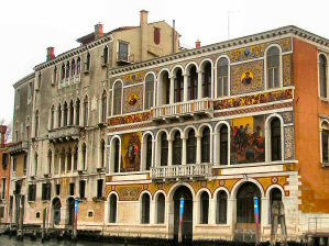 Venise : palais da Mula et Barbarigo.