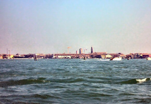 Venise : l'le de Murano.