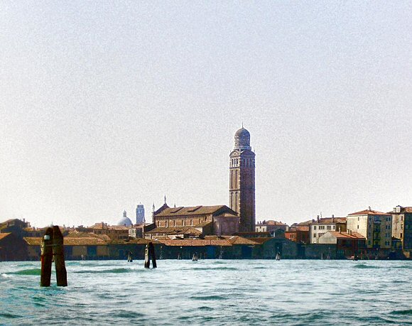 Venise : l'église Santa Maria dell'Orto.