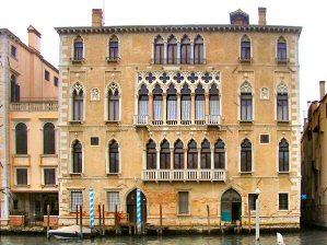 Venise : palais Bernardo.