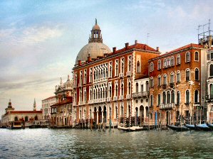 Venise : palais Genovese.