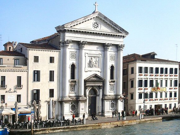 Venise : l'église  Santa Maria della Pieta.