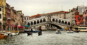 Venise : le pont du Rialto.