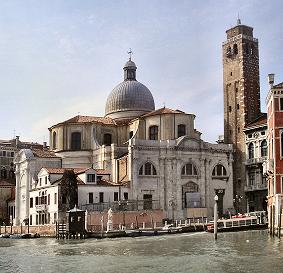 Venise : l'église san Geremia.