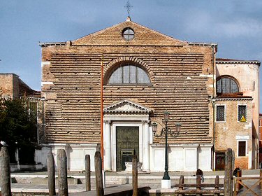 Venise : l'église san Marcuola.
