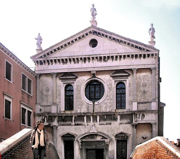 Venise : l'glise San Sebastiano.