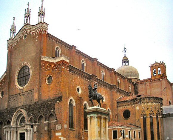 Venise : l'église San Zanipolo.
