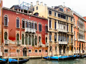 Venise : palais Tiepolo.