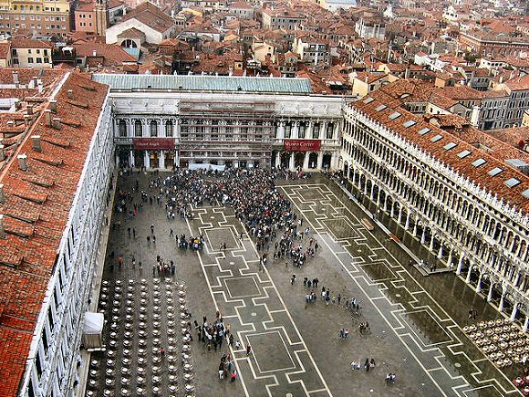 Venise : Place Saint-Marc.