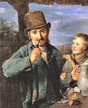 Waldmller : le laboureur et son fils.