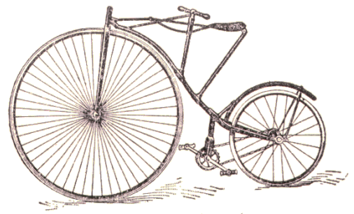Première bicyclette.