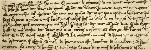 Charte de 1241.