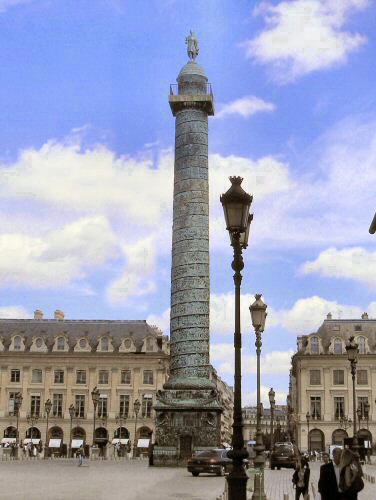 Colonne Vendôme, à Paris