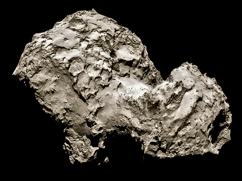 Comète Churyumov-Gerasimenko.