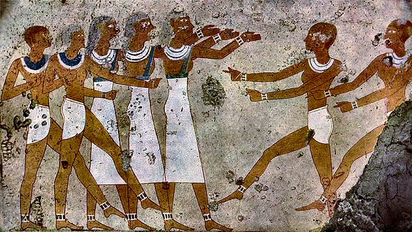 Danse de l'ancienne Egypte.