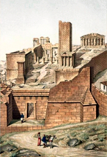 Acropole d'Athènes.