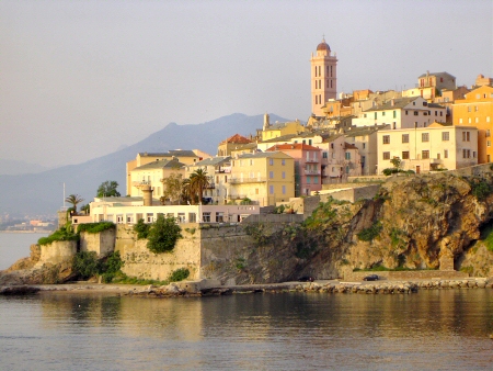 Photo de Bastia (entrée du Vieux Port).