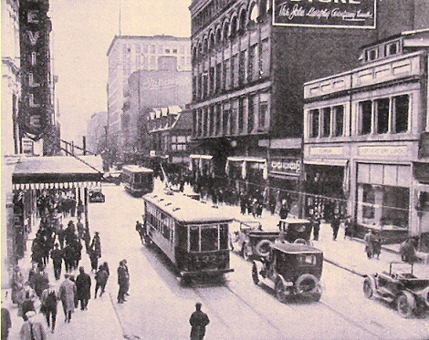 Montréal au début du XXe siècle.