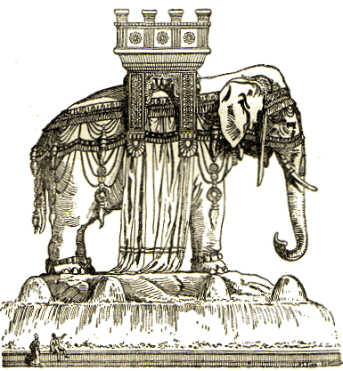 La Fontaine de l'Eléphant.