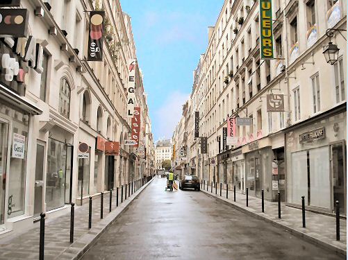 Rue du Caire,  Paris.